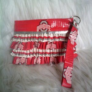 Ohio State Skirted Tiered Wristlet
